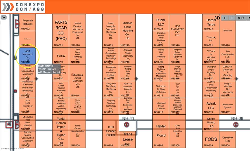 2026美國(guó)拉斯維加斯國(guó)際工程機(jī)械展覽會(huì)CONEXPO-CON/AGG, A&S 展位